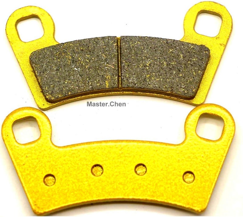Master Chen Front Rear Brake Pads Brakes for Polaris Razor RZR 900 50'' RZR-S 900 60'' Inch 2015-2020 - RZR S 1000 2016-2020 - RZR Trail 900 S 900 1000 2020-2024 FA456 FA657 2206025 2203318 MC0451 - Image 4